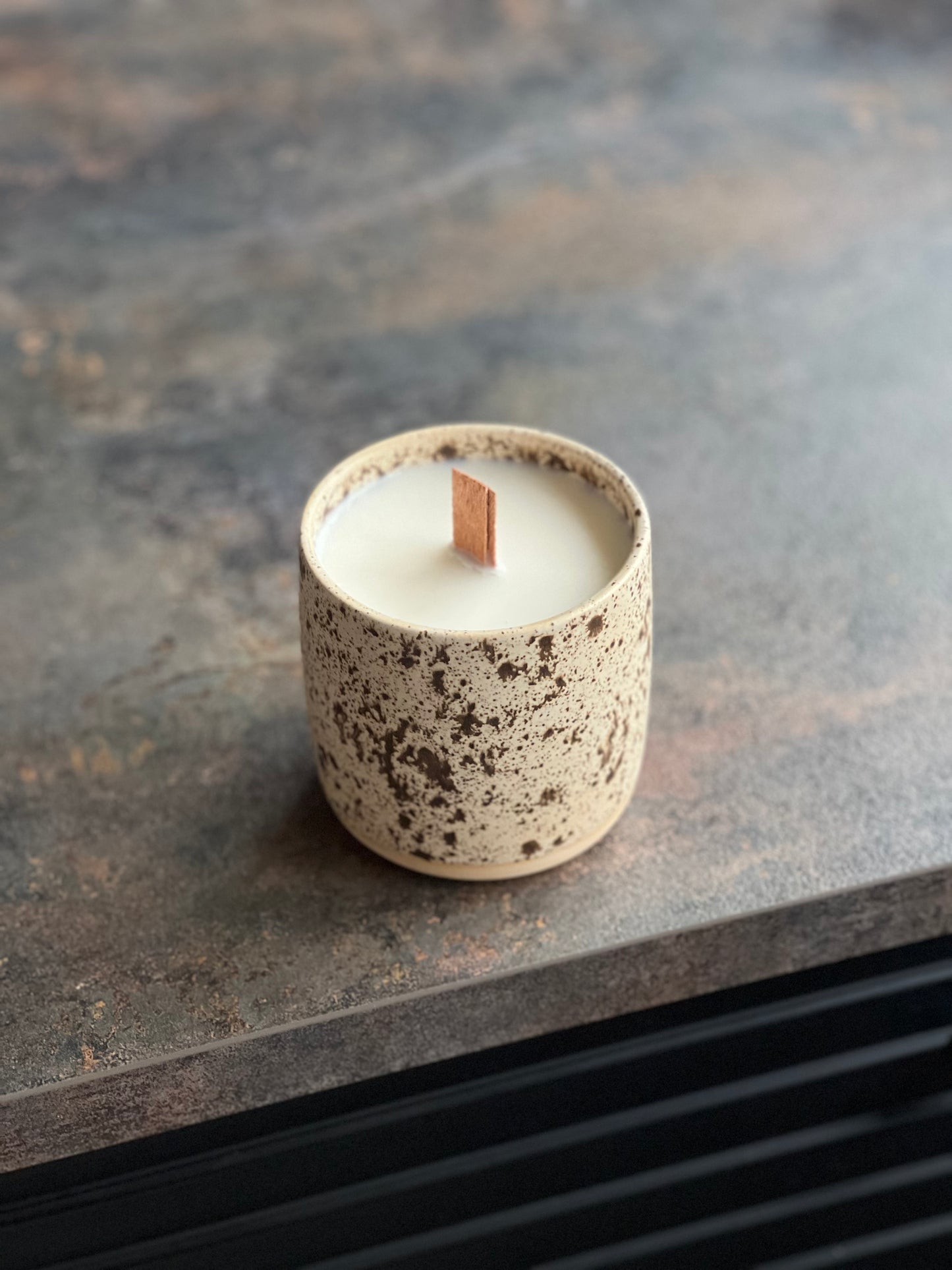 Bougie XL artisanale - Fabriquée entièrement à la main